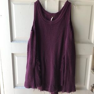 FREE PEOPLE cold shoulder sweater!